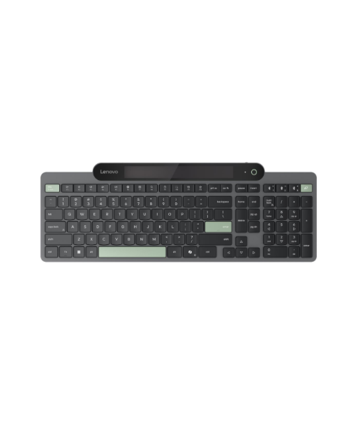 Самозаряжающаяся Bluetooth‑клавиатура Lenovo US/Euro чёрная