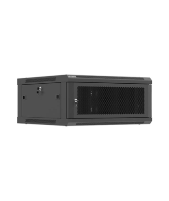 Lanberg Wall mounted installation cabinet 19" 4U 600X600 | WF01-6604-23B | Black