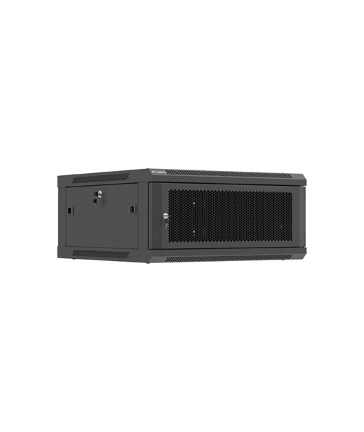 Lanberg Wall mounted installation cabinet 19" 4U 600X600 | WF01-6604-23B | Black