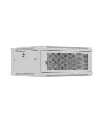 Lanberg Wall mounted installation cabinet 19" 4U 600X600 | WF01-6604-23S | Grey