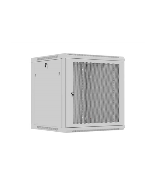 Lanberg Wall mounted installation cabinet 19" 12U 600X600 | WF01-6612-23S | Grey