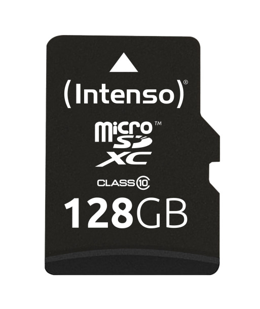 MEMORY MICRO SDXC 128GB C10/W/ADAPTER 3413491 INTENSO