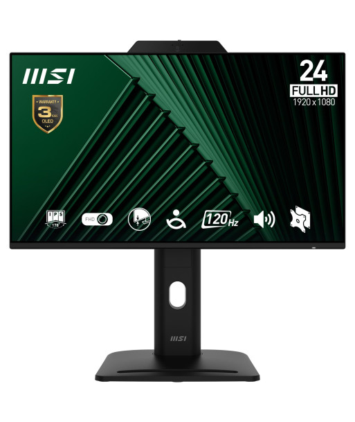 LCD Monitor MSI PRO MP242PMG 23.8" Business Panel IPS 1920x1080 16:9 120 Hz 1 ms Speakers PROMP242PMG
