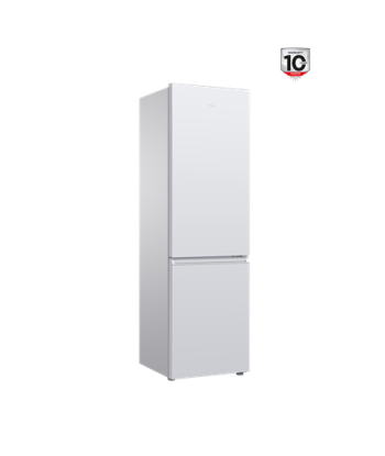 TCL RF260BWE0 Freestanding Combi Refrigerator 182.3 cm 187 L Class E