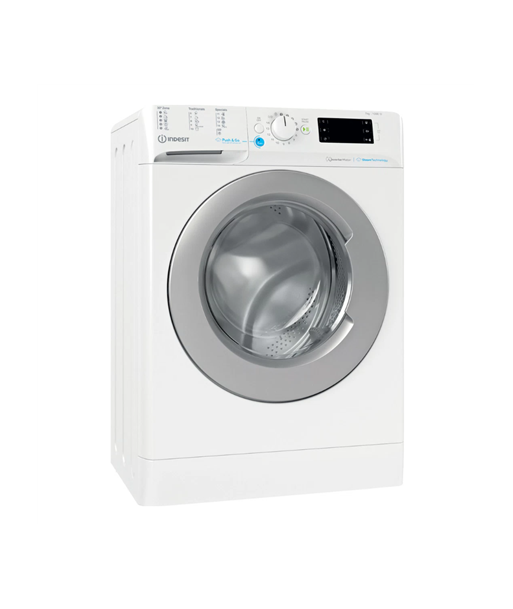 INDESIT, Washing machine, BWSE 71295X WSV EU, Energy efficiency class B, Front loading, Washing capacity 7 kg, 1200 RPM, Depth