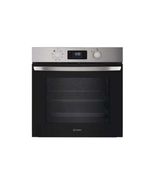 Indesit IO 255HU X Oven, Built-in, Electric, Width 59.5 cm, Self cleaning, Stainless steel | INDESIT