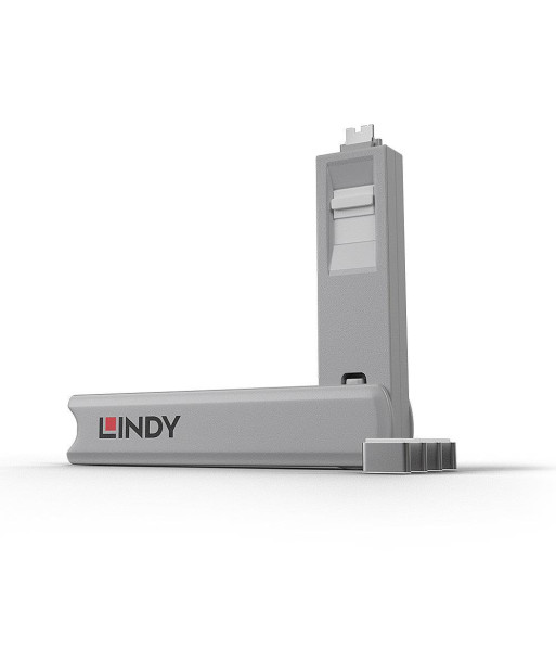 USB PORT TYPE-C BLOCKER 4PACK/WHITE 40427 LINDY