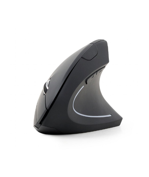 Gembird, MUSW-ERGO-01, 2.4GHz Wireless, USB, Black