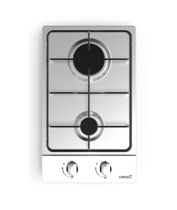 CATA, Hob, GI 3002 X, Gas, Number of burners/cooking zones 2, Rotary knobs, Stainless steel