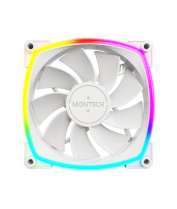 CASE FAN 120MM/RX120 PWM WHITE MONTECH