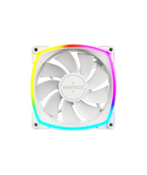 CASE FAN 120MM/RX120 PWM WHITE MONTECH