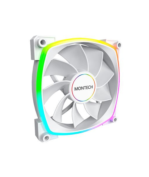 CASE FAN 140MM/RX140 PWM WHITE MONTECH
