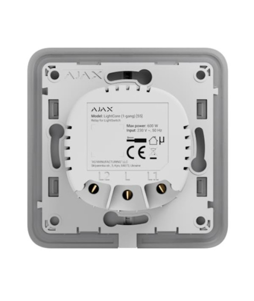 SMART HOME LIGHTCORE 1GANG/52136 AJAX