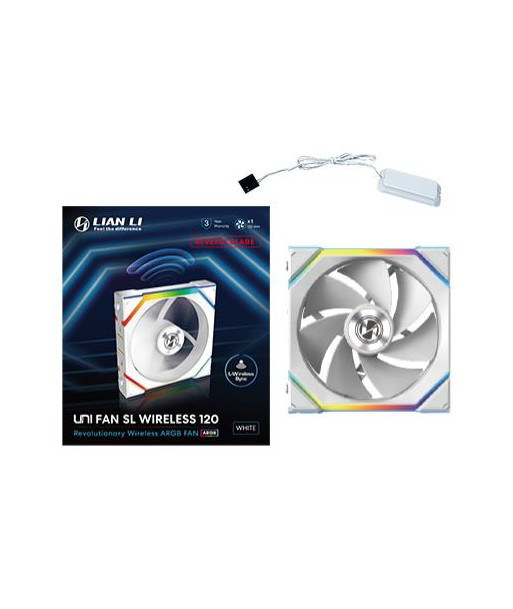 LIAN LI G99.12RSL1W1W.00 120mm Case Fan High‑Performance Cooling White