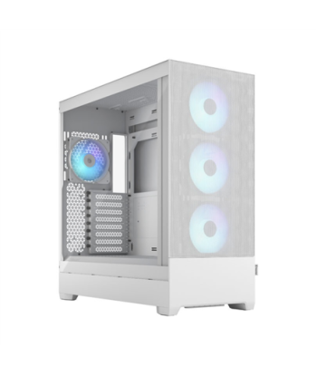 Fractal Design, Pop XL Air RGB, Side window, White TG Clear Tint, E-ATX up to 280 mm, ATX, mATX, Mini ITX, Power supply