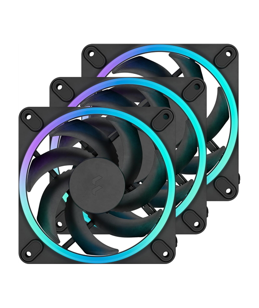 Fractal Design | Computer Fan, 3-pack | Momentum 12 RGB