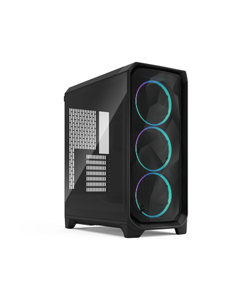 Fractal Design Meshify 3 Black RGB TG Light Tint Mid‑Tower ATX Case