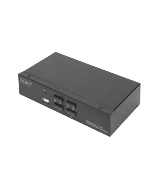 Digitus KVM Switch, 4 Port, Single Display, 4K, HDMI | DS-12880