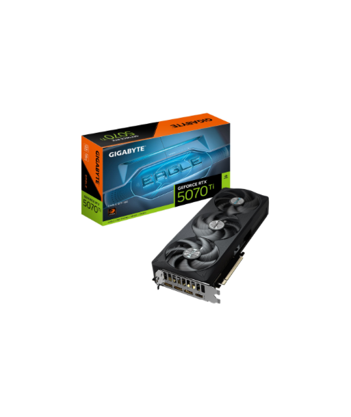 Gigabyte GeForce RTX 5070 Ti EAGLE SFF 16G, NVIDIA, 16 GB, GeForce RTX 5070 Ti, GDDR7, HDMI ports quantity 1, PCI-E 5.0