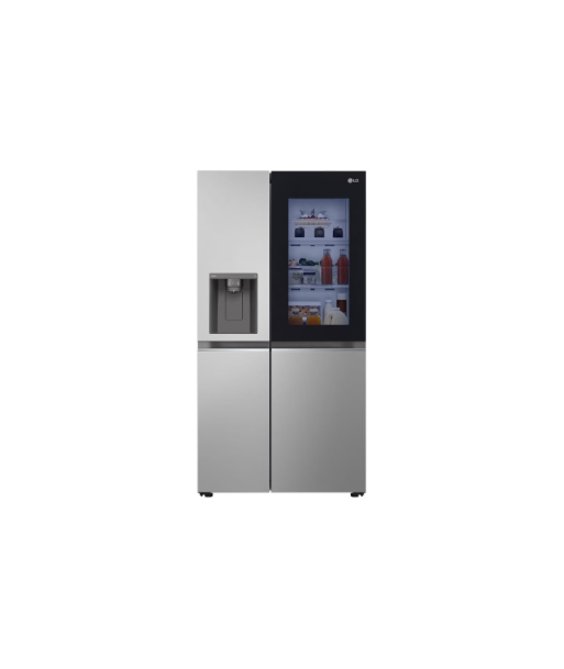 LG Refrigerator, GSGV81PYLL, Energy efficiency class E, Free standing, Side by side, Height 179 cm, Fridge net capacity 416 L