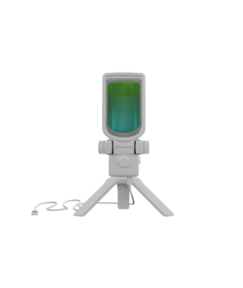 Natec, Microphone, GENESIS Radium 250, Built-in microphone, Wired, White