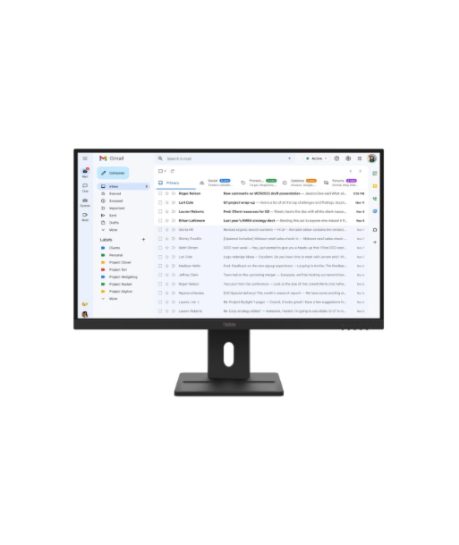 Lenovo ThinkVision E27-40 27-дюймовый IPS FHD 100Hz Монитор Черный