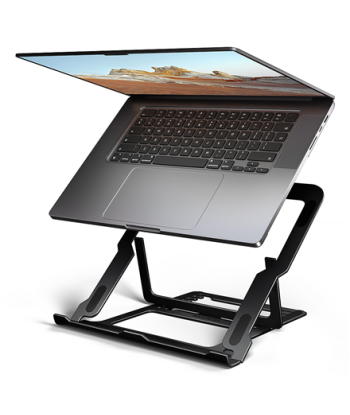 AXAGON STND-LAB stand for laptops and tablets, Adjustable Height, Angle, 10-17.3", Maximum weight (capacity) 20 kg, Black