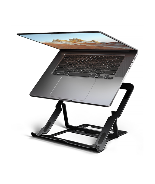AXAGON STND-LAB stand for laptops and tablets, Adjustable Height, Angle, 10-17.3", Maximum weight (capacity) 20 kg, Black