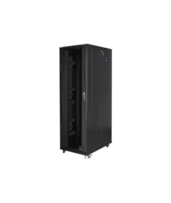 Lanberg, Rack cabinet 19" free-standing 42U/800x1200 (flat pack), FF01-8242-12B, Black