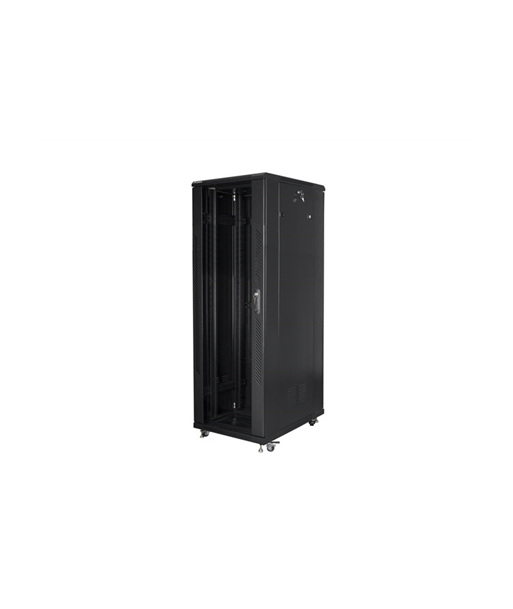 Lanberg, Rack cabinet 19" free-standing 47U/800x800 (flat pack), FF01-8847-12B, Black