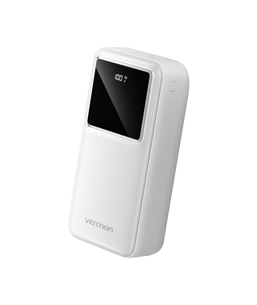 Vention FHMW0 30000mAh 22.5W USB akupank valge