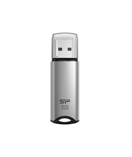 Silicon Power, USB Flash Drive, Marvel Series M02, 16 GB, Type-A USB 3.2 Gen 1, Silver