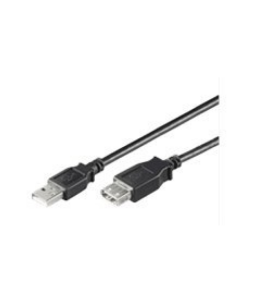 Goobay, USB 2.0 Hi-Speed Extension Cable, USB to USB, 0.3 m