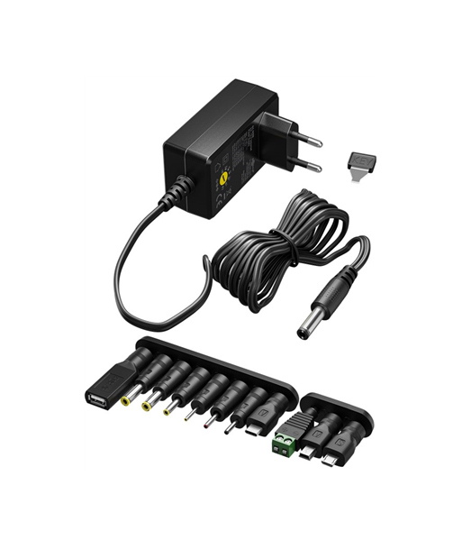 Goobay Universal Power Supply 3 V - 12 V, Max. 3.6 W