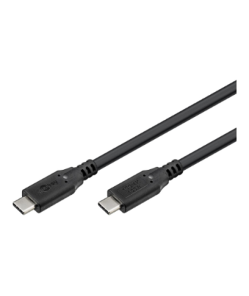 Goobay USB-C cable | Male | 24 pin USB-C | Male | 24 pin USB-C | Black