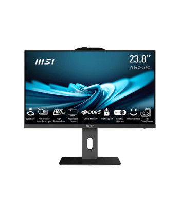 Monoblock PC MSI PRO AP241P 14M Business All in One CPU Core i7 i7-14700 2100 MHz Screen 23.8" RAM 16GB DDR5 5600 MHz SSD 1TB