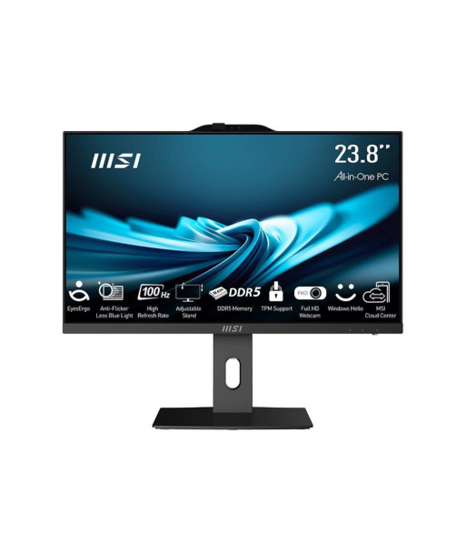 Monoblock PC MSI PRO AP241P 14M Business All in One CPU Core i7 i7-14700 2100 MHz Screen 23.8" RAM 16GB DDR5 5600 MHz SSD 1TB