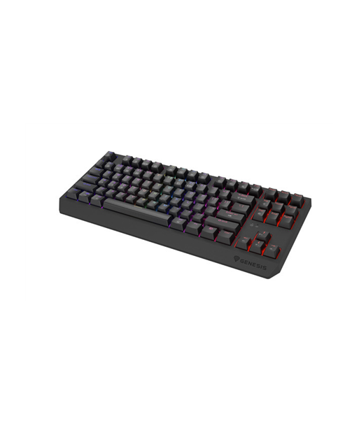 Mehaaniline klaviatuur Genesis THOR 230, Wireless, US, Black, 2.4 GHz, Bluetooth, USB, Outemu Silent Lemon