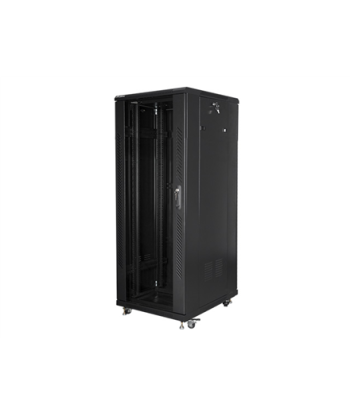 Lanberg, Rack cabinet 19" free-standing 32U/600x800 (flat pack), FF01-6832-12B, Black