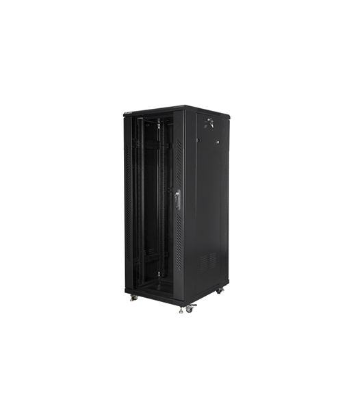 Lanberg, Rack cabinet 19" free-standing 32U/600x800 (flat pack), FF01-6832-12B, Black