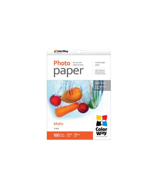 190 g/m² | 10x15 | Matte Photo Paper