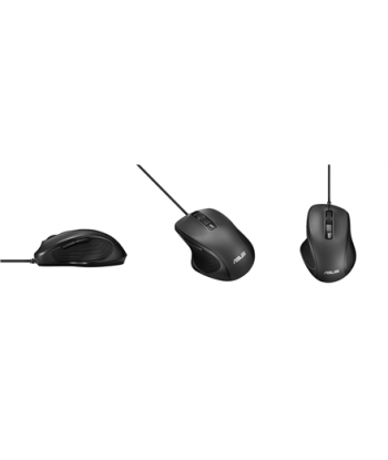 Компьютерная мышь Asus, Ergonomic, UX300 PRO, Wired optical mouse, Wired optical, USB 2.0, Black
