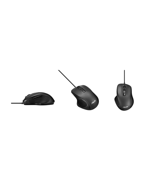 Компьютерная мышь Asus, Ergonomic, UX300 PRO, Wired optical mouse, Wired optical, USB 2.0, Black