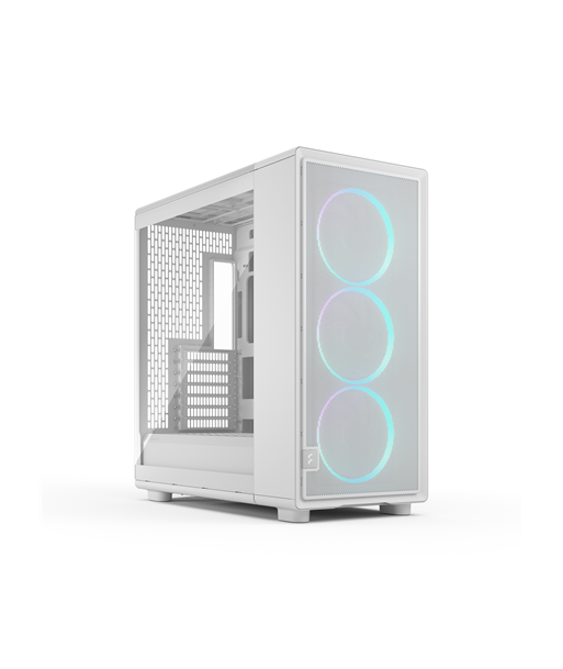 Fractal Design Case, Epoch XL, White TG RGB Clear Tint, ATX, Power supply included No