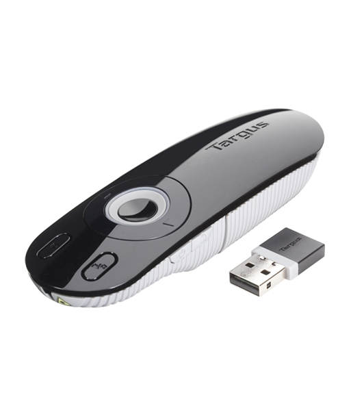 Targus, Laser Presentation Remote, Black, Grey, Plastic, Weight 57 g