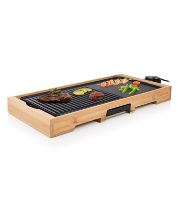 Tristar TG2514B Bamboo Grill XL 2200W Black Table Grill