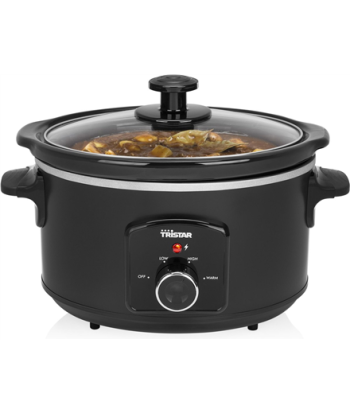 Tristar, Slowcooker, VS-3915, 180 W, 3.5 L, Number of programs 3, Black