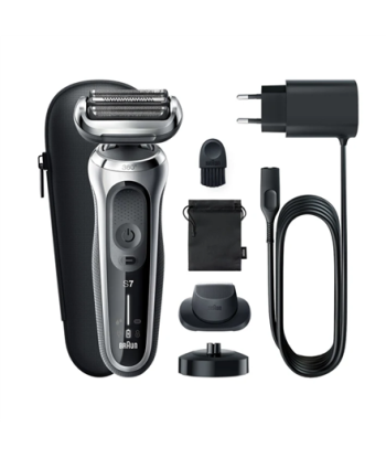 Бритва Braun, 71-S4200cs, Operating time (max) 50 min, Wet & Dry, Silver/Black
