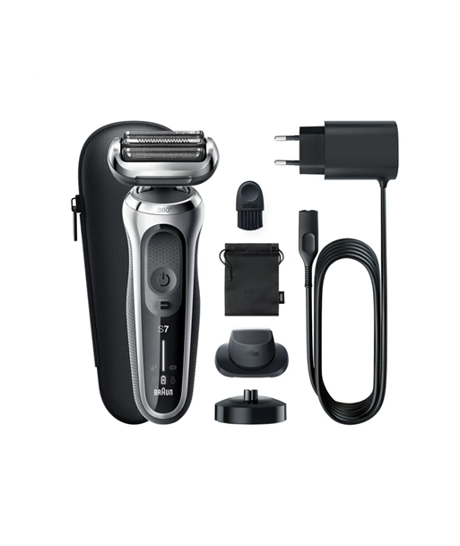 Бритва Braun, 71-S4200cs, Operating time (max) 50 min, Wet & Dry, Silver/Black