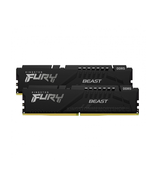 Kingston Fury Beast RGB 32GB (2x16GB) DDR5 5600MHz Mälukomplekt Kingston Fury Beast RGB 32GB (2x16GB) DDR5 5600MHz Mälukomplekt